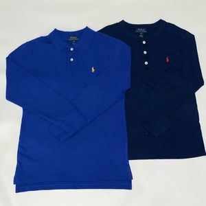 Boys Polo long sleeve shirt set